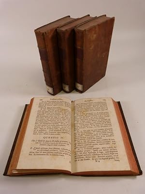 Bild des Verkufers fr Cursus theologiae moralis in quatuor partes divisus. Editio sexta. zum Verkauf von Antiquariat Bookfarm