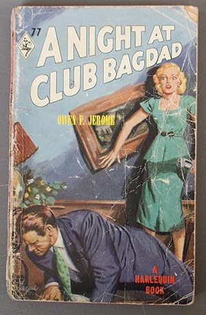 Immagine del venditore per A NIGHT AT CLUB BAGDAD (aka the Corse Awaits, hardcover title) (book #77 in the Vinatage Harlequin Paperback Series) venduto da Comic World