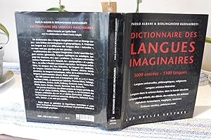 Bild des Verkufers fr DICTIONNAIRE Des LANGUES IMAGINAIRES zum Verkauf von librairie ESKAL