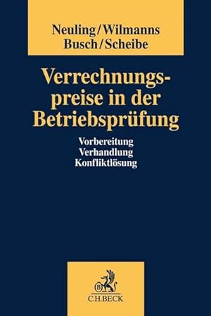 Image du vendeur pour Verrechnungspreise in der Betriebsprfung mis en vente par BuchWeltWeit Ludwig Meier e.K.