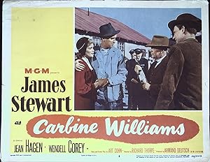 Seller image for Carbine Williams Lobby Card #8 1952 James Stewart, Jean Hagen for sale by AcornBooksNH