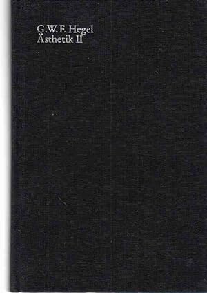 Bild des Verkufers fr Hegel, Georg Wilhelm Friedrich: sthetik; Band 2. Hrsg. von Friedrich Bassenge. zum Verkauf von Fundus-Online GbR Borkert Schwarz Zerfa