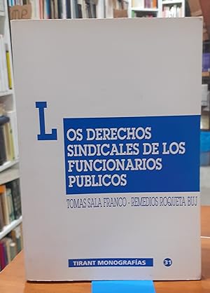 Seller image for Los derechos sindicales de los funcionarios pblicos for sale by Paraso Lector