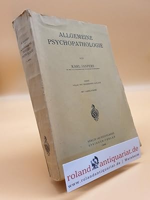 Allgemeine Psychopathologie / Karl Jaspers