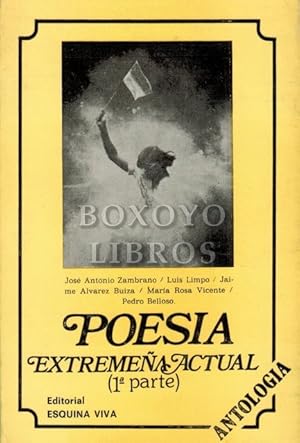 Imagen del vendedor de Poesa Extremea actual (1 parte) a la venta por Boxoyo Libros S.L.