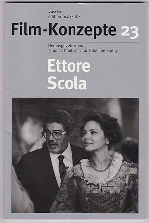 Bild des Verkufers fr Film-Konzepte 23. Ettore Scola. zum Verkauf von Antiquariat Schwarz & Grmling GbR