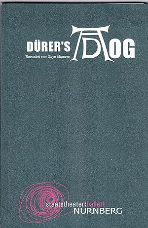 Bild des Verkufers fr Programmheft: Drer's Dog. Tanzstck von Goyo Montero zum Verkauf von Versandantiquariat Karin Dykes