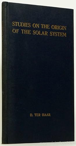 Bild des Verk�ufers f�r Studies on the origin of the solar system. zum Verkauf von Antiquariaat Isis