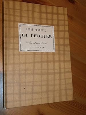 Imagen del vendedor de La peinture : Notes et maximes a la venta por Le livre de sable