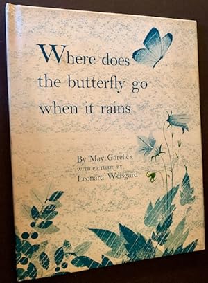 Bild des Verkufers fr Where does the butterfly go when it rains zum Verkauf von APPLEDORE BOOKS, ABAA