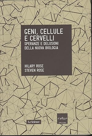 Imagen del vendedor de Geni, cellule e cervelli : speranze e delusioni della nuova biologia a la venta por MULTI BOOK