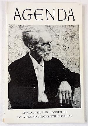 Image du vendeur pour Agenda: Special Issue in Honor of Ezra Pound's Eightieth Birthday. Vol. 4, No. 2. October-November 1965 mis en vente par Resource Books, LLC