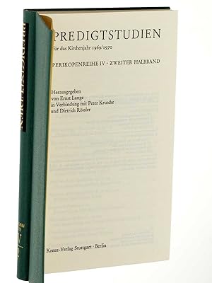 Predigtstudien für das Kirchenjahr 1969/70. Perikopenreihe IV, Zweiter Halbband. Hrsg. von Ernst ...