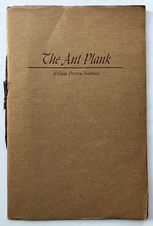 Seller image for The Ant Plank for sale by George Ong Books