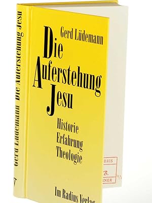 Bild des Verkufers fr Die Auferstehung Jesu. Historie, Erfahrung, Theologie. Vom Autor durchges. Neuausg. zum Verkauf von Antiquariat Lehmann-Dronke