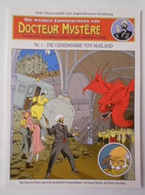 Die Wahren Erinnerungen von Docteur Mystere - Nr. 1 - Die Geheimnisse von Mailland.