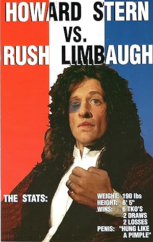 Seller image for Howard Stern vs.Rush Limbaugh for sale by Mojo Press Books