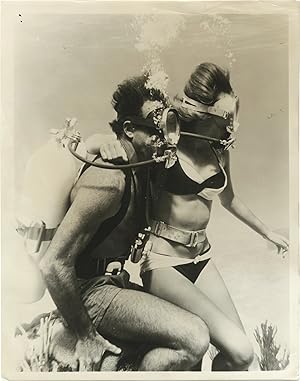 Bild des Verkufers fr Thunderball (Original photograph of Sean Connery and Claudine Auger from the US release of the 1965 British film) zum Verkauf von Royal Books, Inc., ABAA