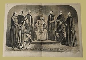 Papa Pio IX Le Monde Illustré Borromeo Talbot Ricci Marsigli Pacca Cenni Stella