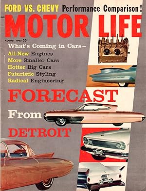 Bild des Verkufers fr Motor Life: Volume 10, Number 1, August 1960 zum Verkauf von Clausen Books, RMABA