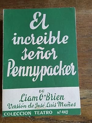 Bild des Verkufers fr EL INCREIBLE SEOR PENNYPACKER zum Verkauf von Librera Pramo