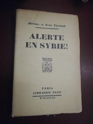 Alerte en Syrie (Edition originale numérotée 1 des 350 numérotés sur Alfa (N° 177))