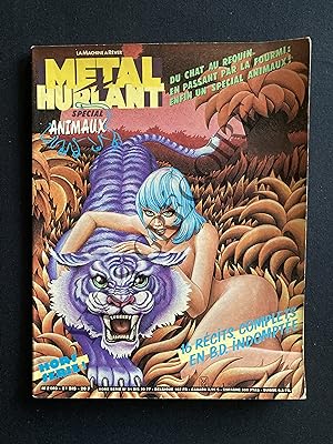 METAL HURLANT-N°81 BIS-DECEMBRE 1982 SPECIAL ANIMAUX