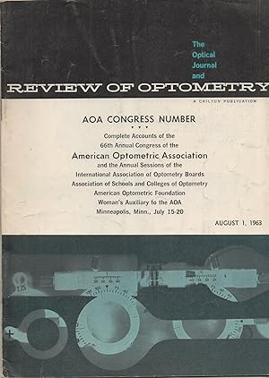 The Optical Journal and Review of Optometry August 1, 1963