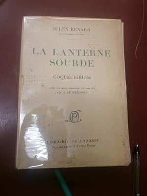 La lanterne sourde. Coquecigrues. Bois de G. Le Meilleur. Edition numérotée sur Vélin