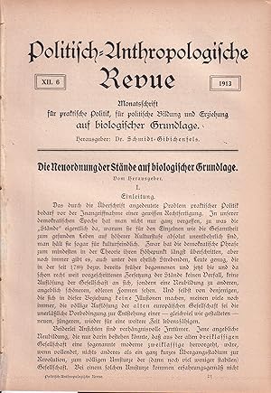 Politisch-Anthropologische Revue XII.6, 1913.