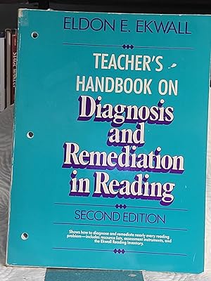 Image du vendeur pour Teacher's Handbook on Diagnosis and Remediation in Reading mis en vente par the good news resource