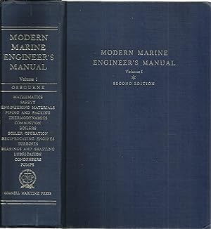 Modern Marine Engineer's Manual, Volume I