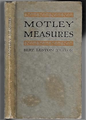 Immagine del venditore per Motley Measures venduto da Legacy Books II