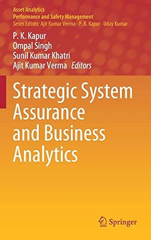 Image du vendeur pour Strategic System Assurance and Business Analytics (Asset Analytics) [Hardcover ] mis en vente par booksXpress