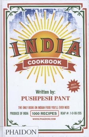 Seller image for India: The Cookbook by Pant, Pushpesh [Hardcover ] for sale by booksXpress