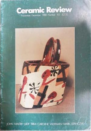 Seller image for On Pots and Art, Potters'Tips, Why I Mmake Boxes, Pot Reports, Pots & Potters & A Pottery in Mal, Ceramics & Education, Clay Figures, Mud into Magic, Understanding Your Glaze Tests Part VI, Romanticism & Realism & Ruth Duckwork & Janet LEach for sale by SEATE BOOKS