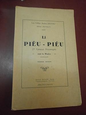 Li Piéu-Piéu. 27 cansoun Prouvençalo émé la musico