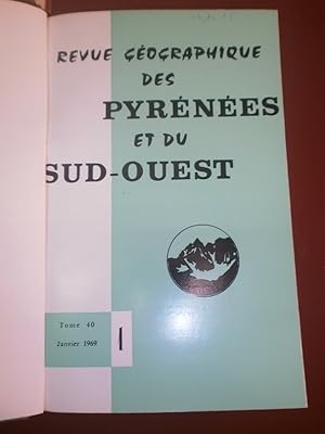 Revue géographique des Pyrénées & du Sud Ouest