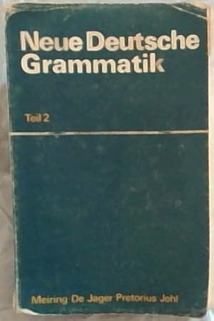 Seller image for Neue Deutsche Grammatik Teil 2 for sale by Chapter 1