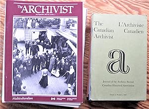 The Canadian Archivist/L'Archiviste Canadien. Journal of the Archives Section. 24 Issues