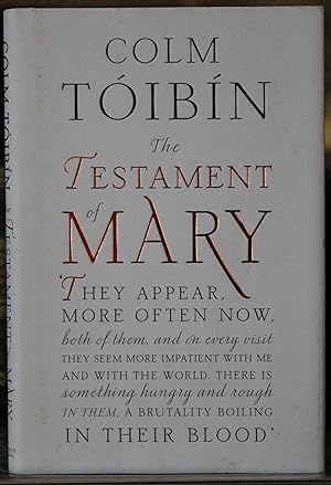 Immagine del venditore per The Testament of Mary, SIGNED venduto da James Howell Rare Books