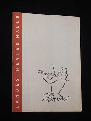 Immagine del venditore per Programmheft 6 Landestheater Halle (Saale) 1957/58. PAGANINI von Knepler/ Jenbach, Lehar (Musik). Insz.: Henry Braun, musikal. Ltg.: Olaf Koch, Ausstattung: Rolf Dge, techn. Oberleitung: Otto Nussel. Mit Fritz Steffens (Paganini), Dora Kmpfer, Hans Schfer, Erich Heimbach, Walter Besendahl, Edith Marquardt, Rita Zimmer venduto da Fast alles Theater! Antiquariat fr die darstellenden Knste