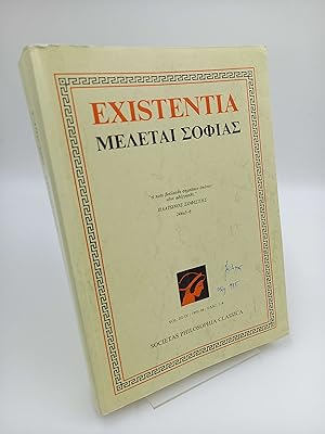 Bild des Verkufers fr Existentia. Studia philosophorum - Internationale Zeitschrift fr Philosophie; Vol. III-IV, 1993-94, Fasc. 1-4 zum Verkauf von Antiquariat Smock