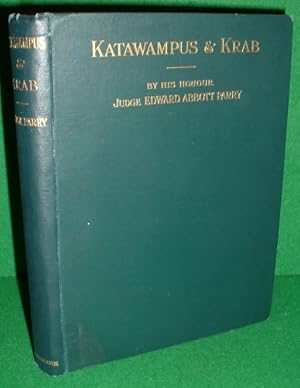 Imagen del vendedor de KATAWAMPUS Its Treatment & Cure And THE FIRST BOOK OF KRAB a la venta por booksonlinebrighton