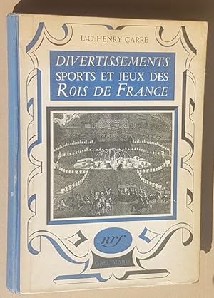 Immagine del venditore per Jeux, Sports et Divertissements des Rois de France venduto da Nigel Smith Books