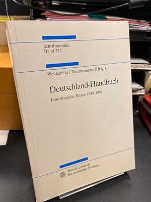 Bild des Verkufers fr Deutschland-Handbuch. Eine doppelte Bilanz 1949 - 1989. zum Verkauf von Altstadt-Antiquariat Nowicki-Hecht UG