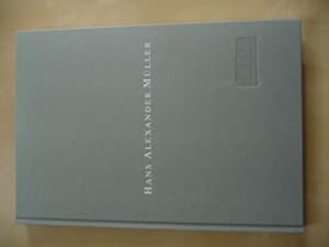Bild des Verk�ufers f�r - Hans Alexander M�ller. Das buchk�nstlerische Werk. (Einf�hrung zu Leben und Werk. Beschreibende Bibliographie.) zum Verkauf von Uli Eichhorn  - antiquar. Buchhandel