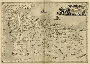 Antique map of Turkey & Cyprus by C. Ptolemeus - L. Fries