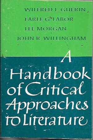 Bild des Verkufers fr A Handbook of Critical Approaches to Literature zum Verkauf von Bookfeathers, LLC