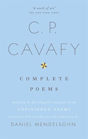 Seller image for Complete Poems of C.p. Cavafy for sale by GreatBookPricesUK